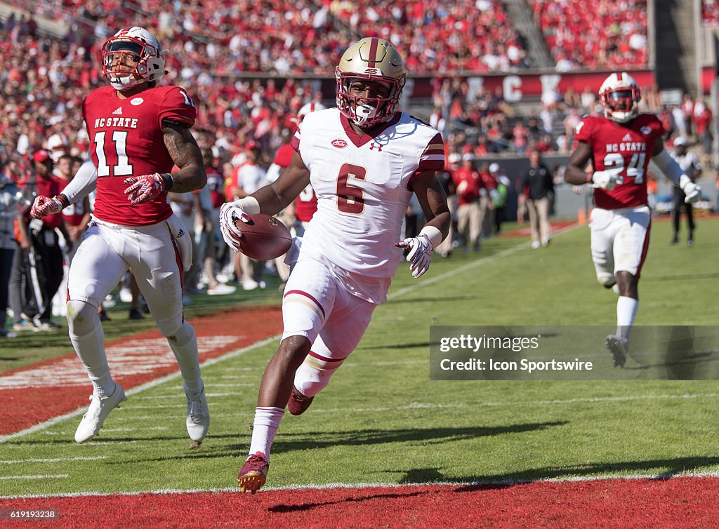 NCAA FOOTBALL: OCT 29 Boston College at NC State