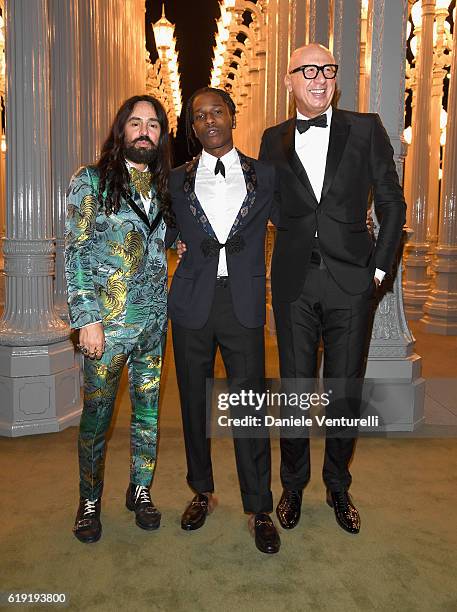 Gucci Creative Director Alessandro Michele; rapper A$AP Rocky, News  Photo - Getty Images