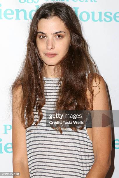 Actress Sonja Kinski attends the Peggy Albrecht Friendly House's 27th Annual Awards Luncheon at The Beverly Hilton Hotel on October 29, 2016 in...