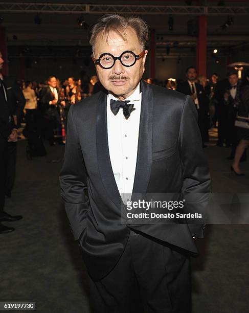 Michael Chow attends the 2016 LACMA Art + Film Gala Honoring Robert Irwin and Kathryn Bigelow Presented By Gucci at LACMA on October 29, 2016 in Los...