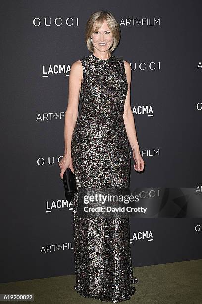 Willow Bay attends the 2016 LACMA Art+Film Gala - Arrivals at LACMA on October 29, 2016 in Los Angeles, California.