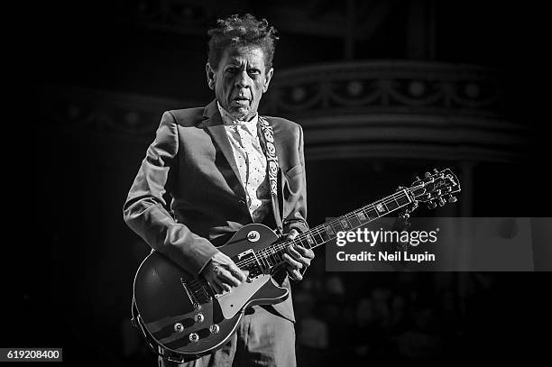 Blondie Chaplin performs Pet Sounds with Brian Wilson at the Royal Albert Hall on October 28, 2016 in London, England.
