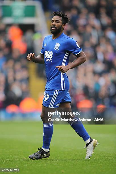 Jacques Maghoma of Birmingham City during the Sky Bet Championship match between Birmingham City and Aston Villa at St Andrews on October 30, 2016 in...