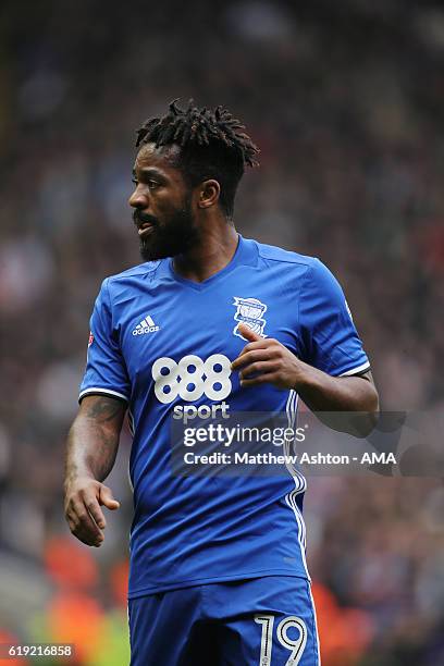 Jacques Maghoma of Birmingham City during the Sky Bet Championship match between Birmingham City and Aston Villa at St Andrews on October 30, 2016 in...