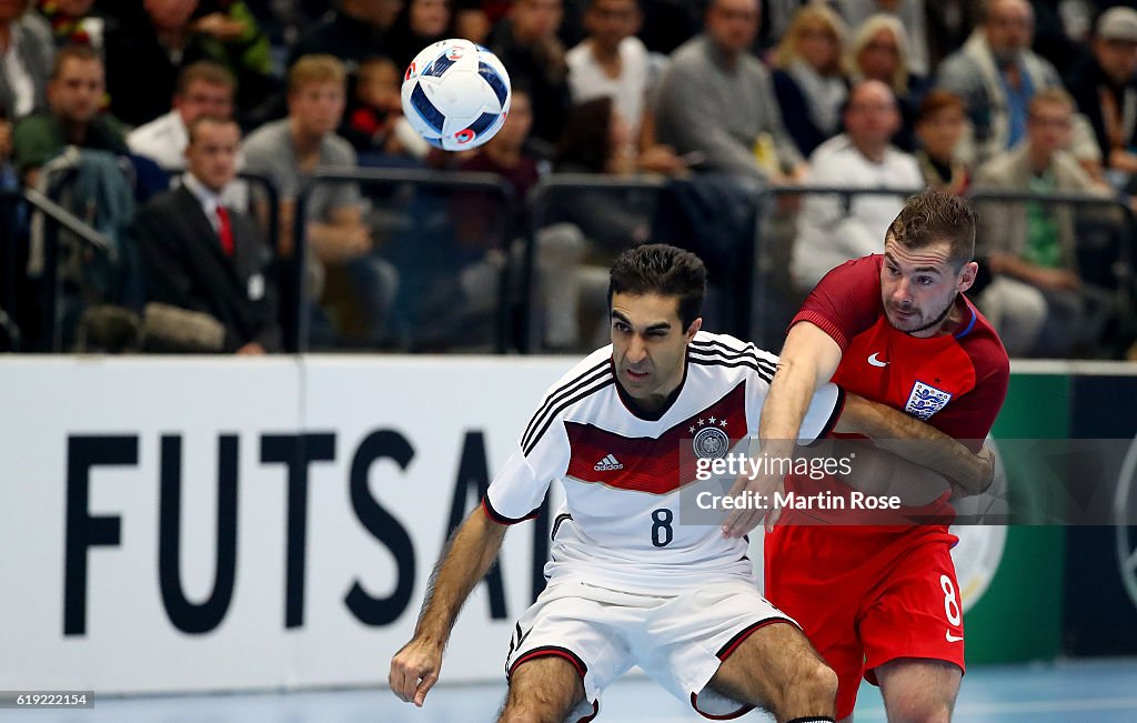 Germany v England - Futsal International Friendly