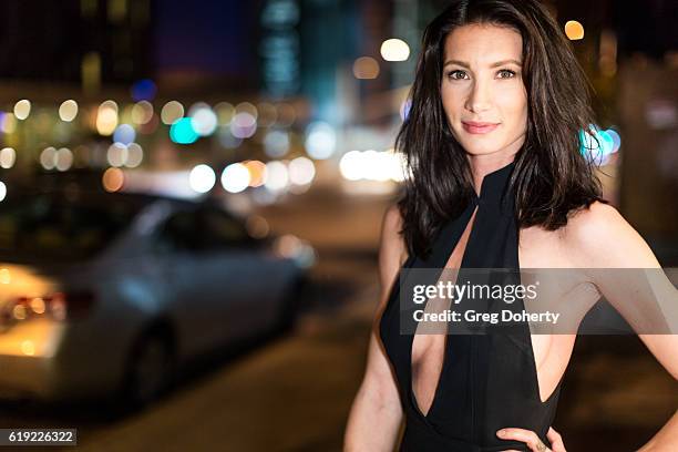 Actress,Sculptor, Model & Realtor Sonni Pacheco attends the Gallery Opening Of "Social Distortion: A Capsule Collection Of Fine Art By Billy...