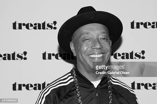 Russell Simmons attends Trick or treats! - The 6th Annual treats! Magazine Halloween Party Sponsored by Absolut Elyx on October 29, 2016 in Los...