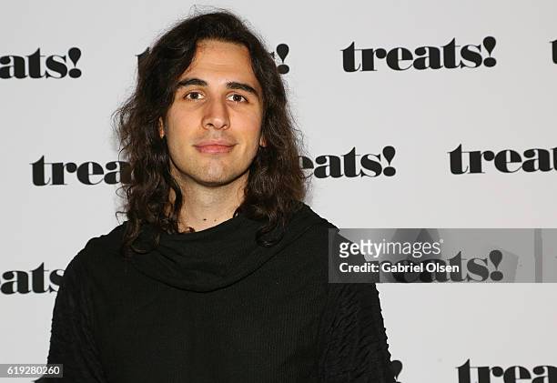 Nick Simmons attends Trick or treats! - The 6th Annual treats! Magazine Halloween Party Sponsored by Absolut Elyx on October 29, 2016 in Los Angeles,...