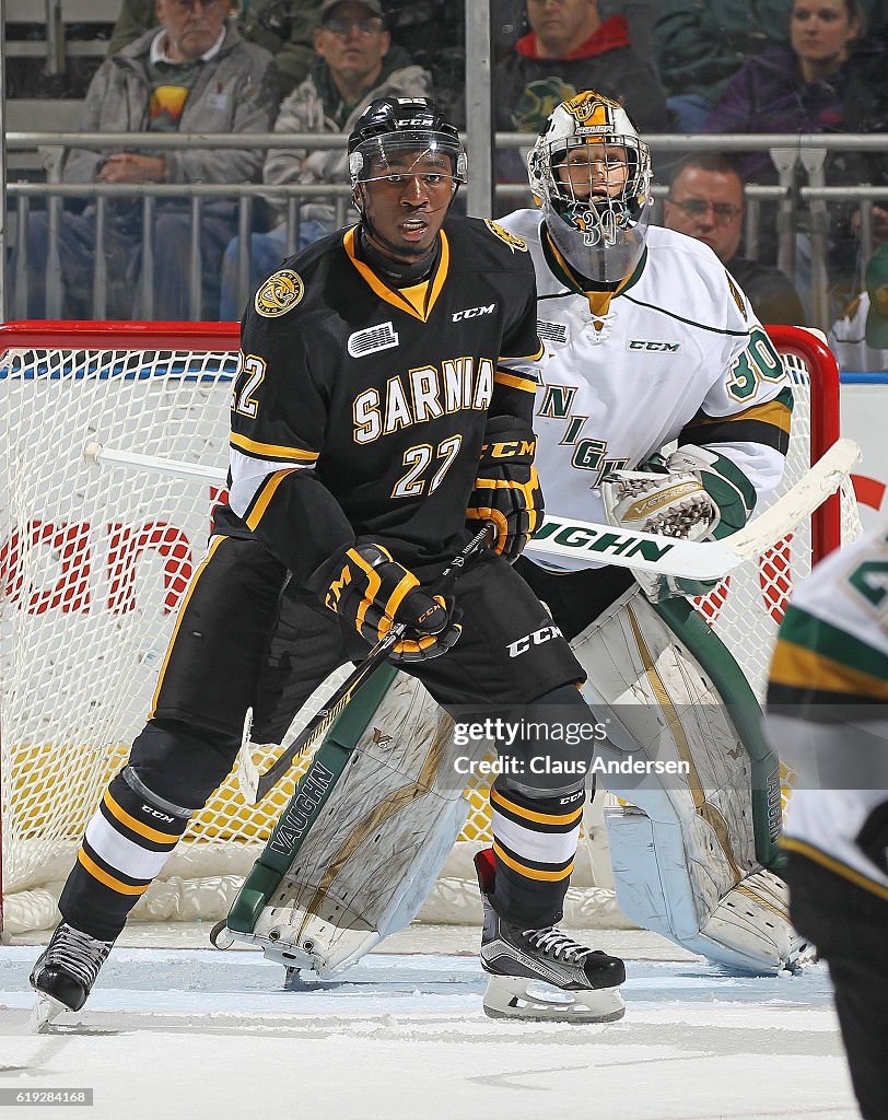 Sarnia Sting v London Knights