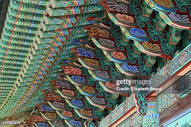 haedong yonggungsa temple, busan - busan stockfoto's en -beelden