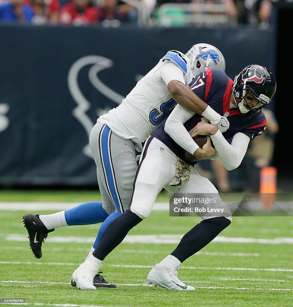 Detroit Lions v Houston Texans