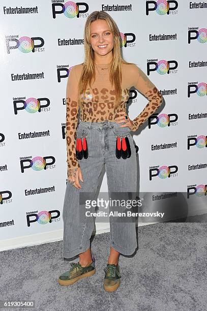 Recording artist Tove Lo attends Entertainment Weekly's Popfest at The Reef on October 30, 2016 in Los Angeles, California.