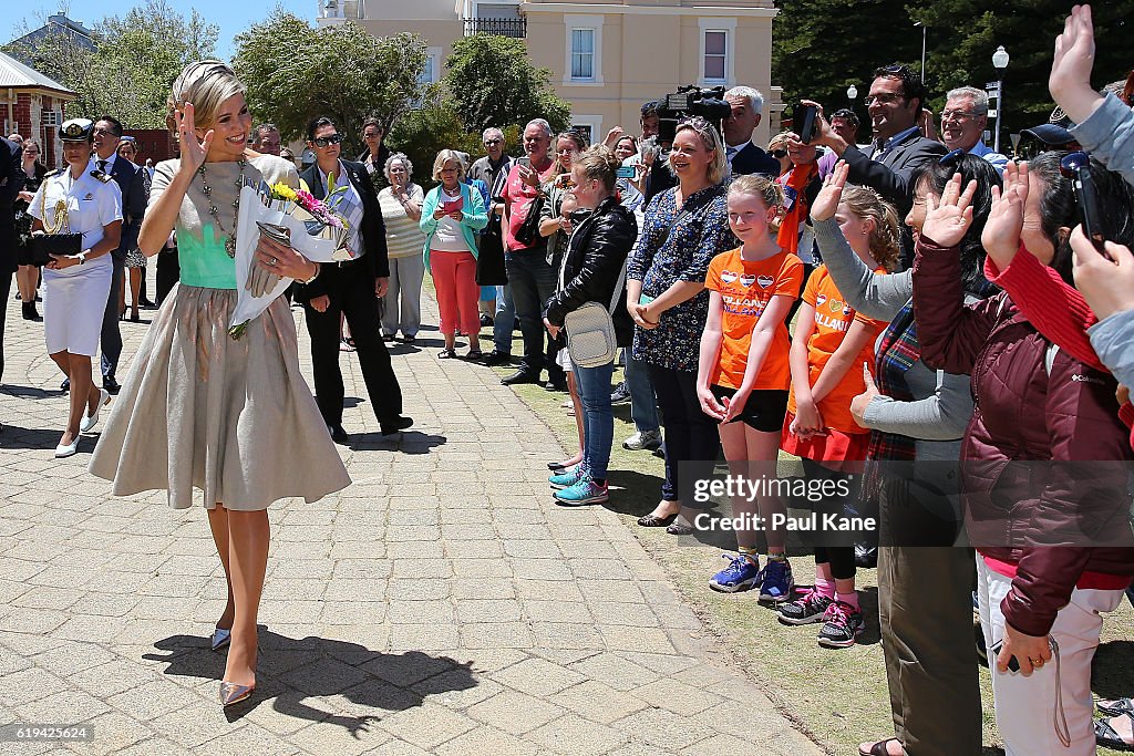 King Willem-Alexander And Queen Maxima Of The Netherlands Visit Australia