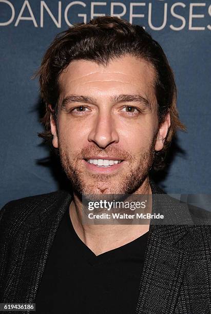 Tam Mutu attends the Broadway Opening Night Performance After Party for 'Les Liaisons Dangereuses' at Gotham Hall on October 30, 2016 in New York...