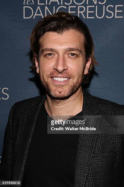 Tam Mutu attends the Broadway Opening Night Performance After Party for 'Les Liaisons Dangereuses' at Gotham Hall on October 30, 2016 in New York...