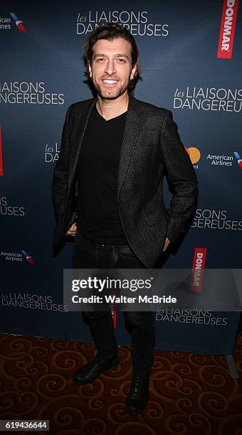 Tam Mutu attends the Broadway Opening Night Performance After Party for 'Les Liaisons Dangereuses' at Gotham Hall on October 30, 2016 in New York...