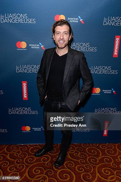 Tam Mutu attends "Les Liaisons Dangereuses" Opening Night - After Party at Gotham Hall on October 30, 2016 in New York City.