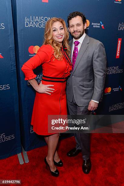 Lotin Latarro attends "Les Liaisons Dangereuses" Opening Night - Arrivals & Curtain Call at Booth Theatre on October 30, 2016 in New York City.