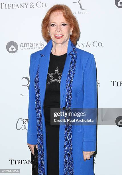 Actress Luciana Paluzzi attends Amanda Foundation's annual Rodeo Drive fundraiser at Via Rodeo at Two Rodeo Drive on October 30, 2016 in Beverly...