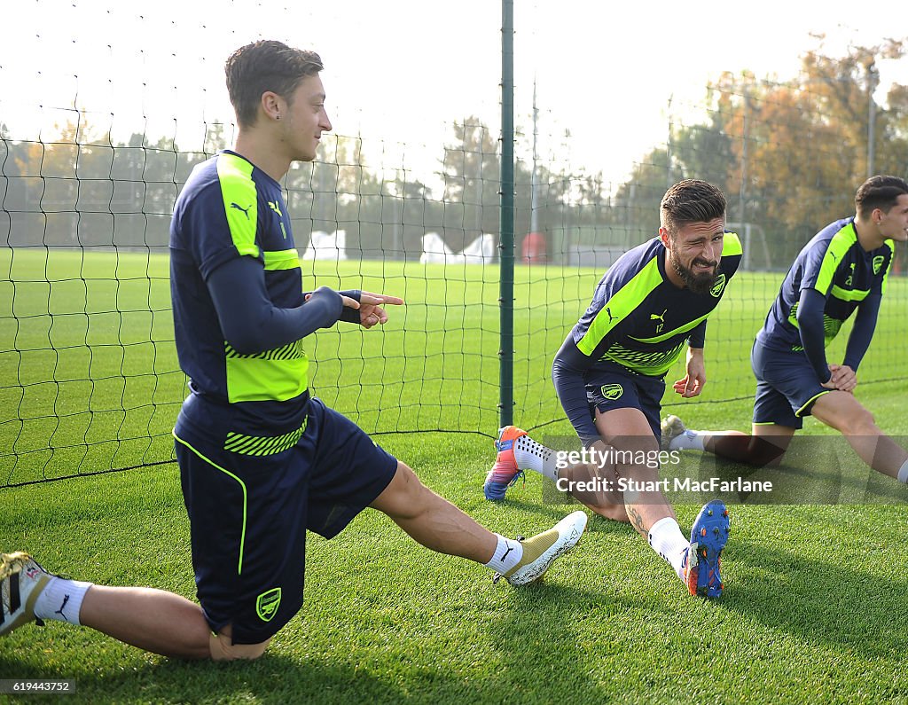 Arsenal Training Session