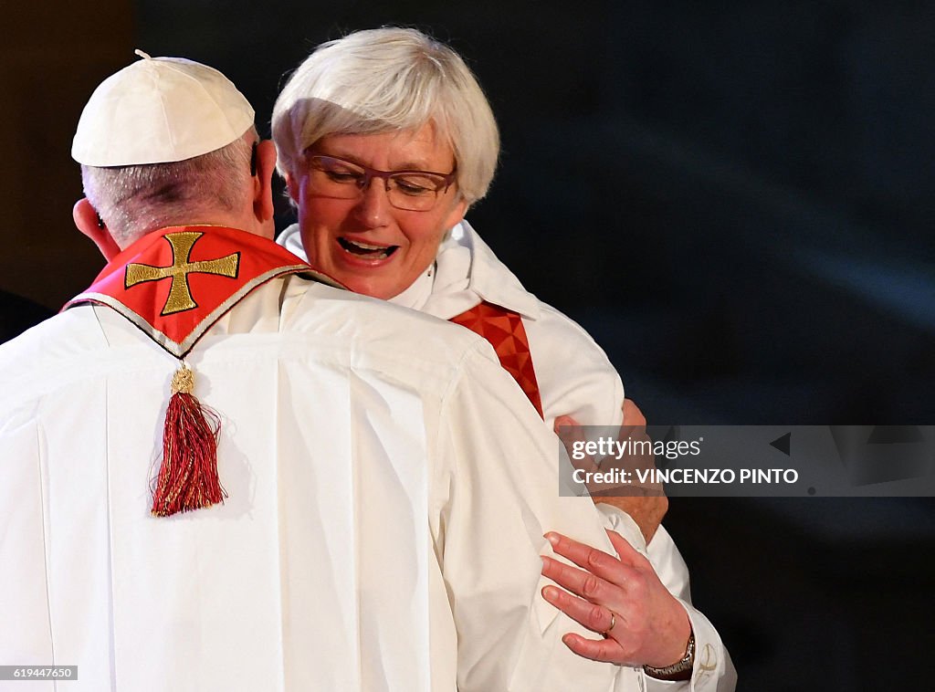 SWEDEN-VATICAN-RELIGION-POPE