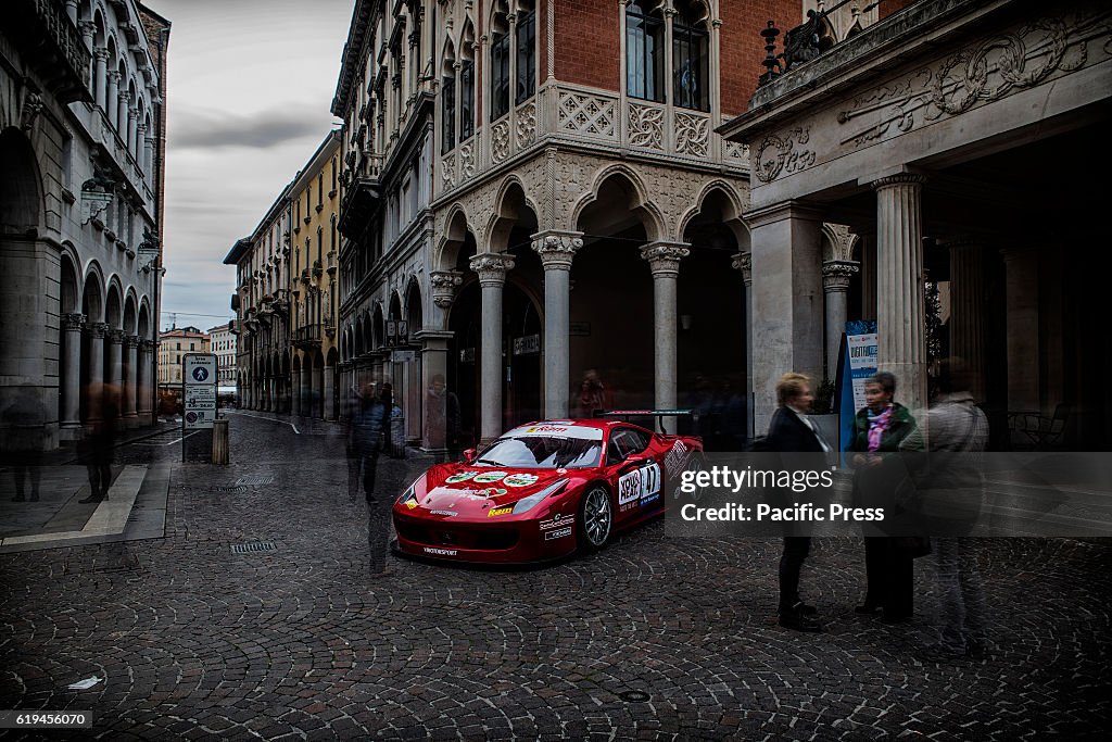 Ferrari 458 of Luca Gaetani during Ferrari gathering in...