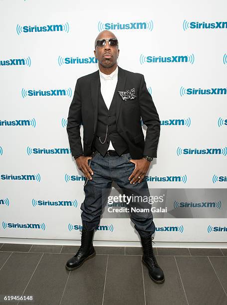 Actor J. B. Smoove visits the SiriusXM Studio on October 31, 2016 in New York City.