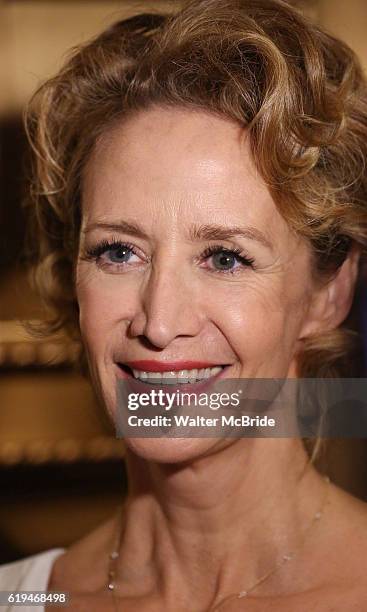 Janet McTeer attends the Broadway Opening Night Performance After Party for 'Les Liaisons Dangereuses' at Gotham Hall on October 30, 2016 in New York...