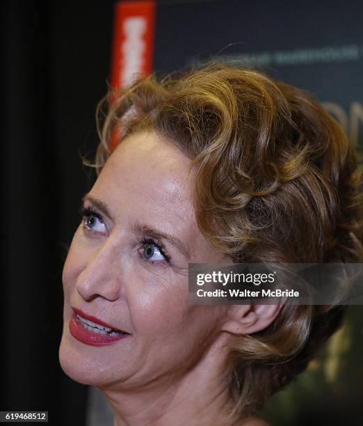 Janet McTeer attends the Broadway Opening Night Performance After Party for 'Les Liaisons Dangereuses' at Gotham Hall on October 30, 2016 in New York...