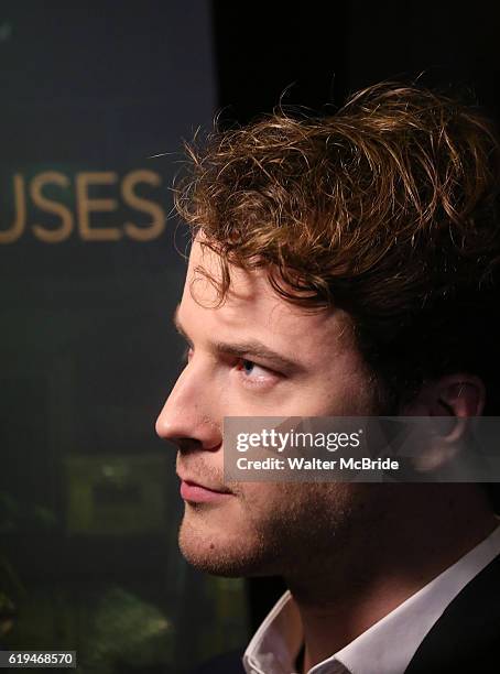 Josh Salt attends the Broadway Opening Night Performance After Party for 'Les Liaisons Dangereuses' at Gotham Hall on October 30, 2016 in New York...