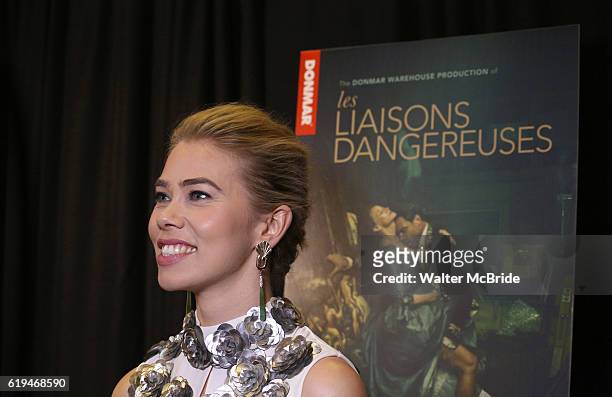 Birgitte Hjort Sorensen attends the Broadway Opening Night Performance After Party for 'Les Liaisons Dangereuses' at Gotham Hall on October 30, 2016...