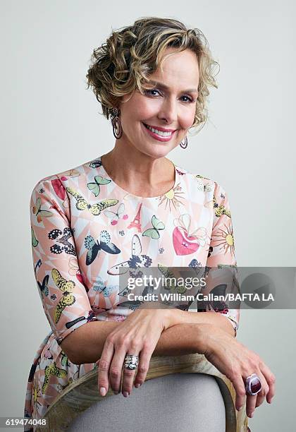 Actress Melora Hardin poses for a portrait BBC America BAFTA Los Angeles TV Tea Party 2016 at the The London Hotel on September 17, 2016 in West...