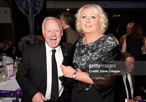 Les Dennis and Sue Cleaver attend the Pride Of Britain Awards at The Grosvenor House Hotel on October 31, 2016 in London, England.