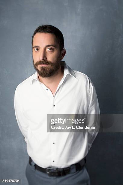 Director Pablo Larrain, from the film "Jackie," poses for a portraits at the Toronto International Film Festival for Los Angeles Times on September...