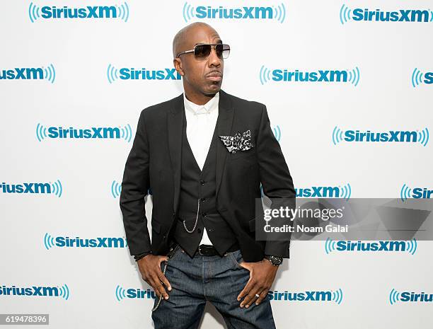 Actor J. B. Smoove visits the SiriusXM Studio on October 31, 2016 in New York City.