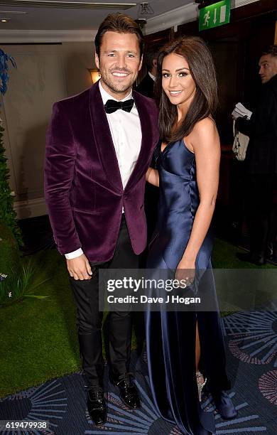 Mark Wright and Michelle Keegan attend the Daily Mirror Pride of Britain Awards in Partnership with TSB at The Grosvenor House Hotel on October 31,...