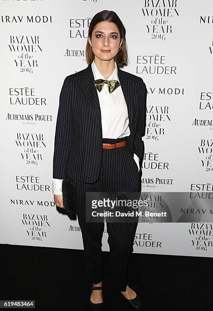 Daisy Bevan attends the Harper's Bazaar Women of the Year Awards 2016 at Claridge's Hotel on October 31, 2016 in London, England.