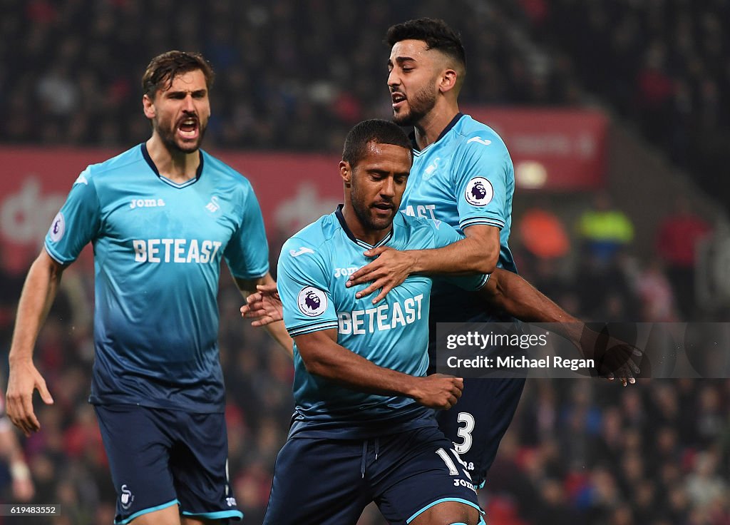 Stoke City v Swansea City - Premier League
