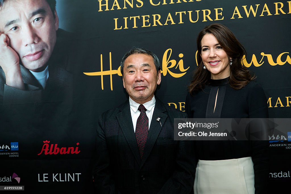 Danish Crown Princess Mary Presents H. C. Andersen Literature Award In Odense