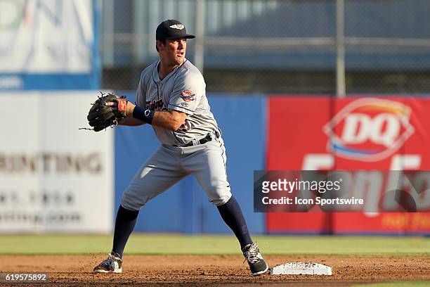 Joey Pankake of the Flying Tigers during the Florida State League game between the Lakeland Flying Tigers and the Dunedin Blue Jays at Florida Auto...