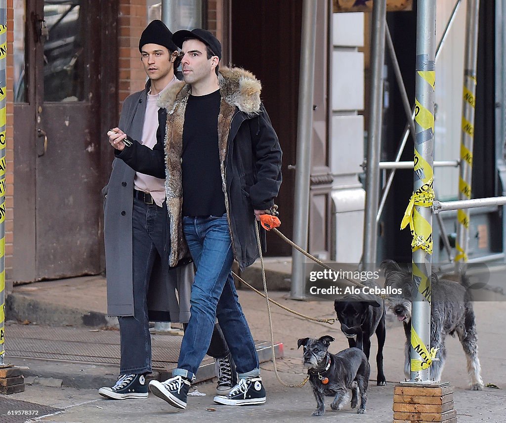 Celebrity Sightings in New York City - October 31, 2016