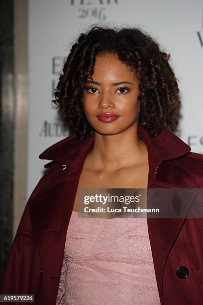 Malaika Firth attends Harper's Bazaar Women Of The Year Awards at Claridge's Hotel on October 31, 2016 in London, England.