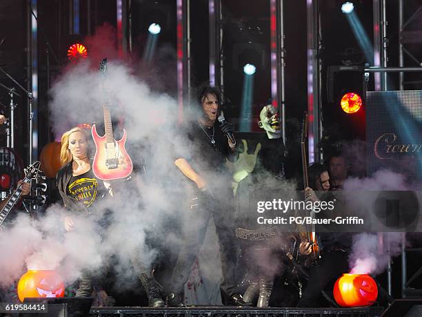 Alice Cooper seen at Jimmy Kimmel Live on October 31, 2016 in Los Angeles, California.