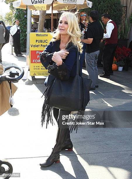 Kim Richards are seen on October 31, 2016 in Los Angeles, California.