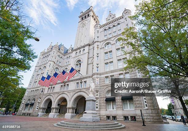 General view of the Trump International Hotel Washington, D.C. At the Old Post Office on October 31, 2016 in Washington D.C., Washington D.C..