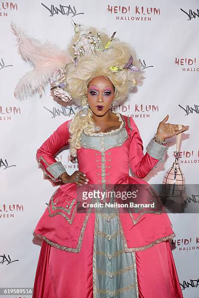 Stylist June Ambrose attends Heidi Klum's 17th Annual Halloween Party sponsored by SVEDKA Vodka at Vandal on October 31, 2016 in New York City.