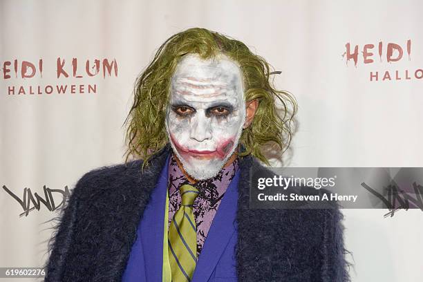 Lewis Hamilton attends Heidi Klum's 17th Annual Halloween Party at Vandal on October 31, 2016 in New York City.