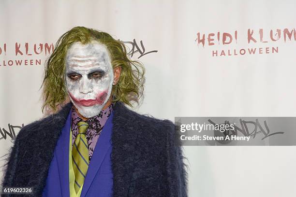 Lewis Hamilton attends Heidi Klum's 17th Annual Halloween Party at Vandal on October 31, 2016 in New York City.