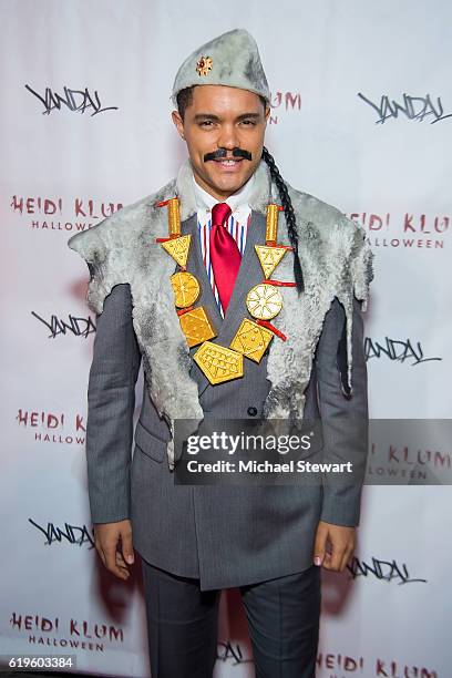 Trevor Noah attends Heidi Klum's 17th Annual Halloween party at Vandal on October 31, 2016 in New York City.