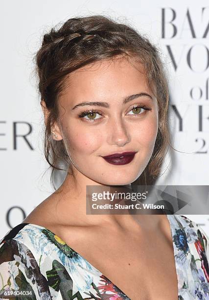 Ella Purnell attends Harper's Bazaar Women Of The Year Awards at Claridge's Hotel on October 31, 2016 in London, England.
